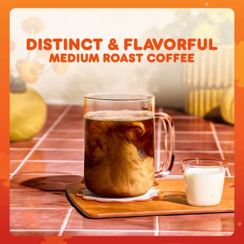 Dunkin’ Pumpkin Spice Artificially Flavored Cold Brew Concentrated Coffee Perspective: top