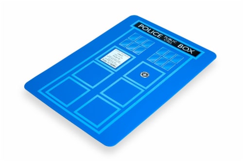 Doctor Who TARDIS Cutting Board Perspective: top
