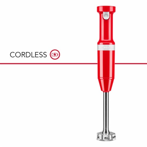 KitchenAid Variable Speed Cordless Hand Blender Perspective: top