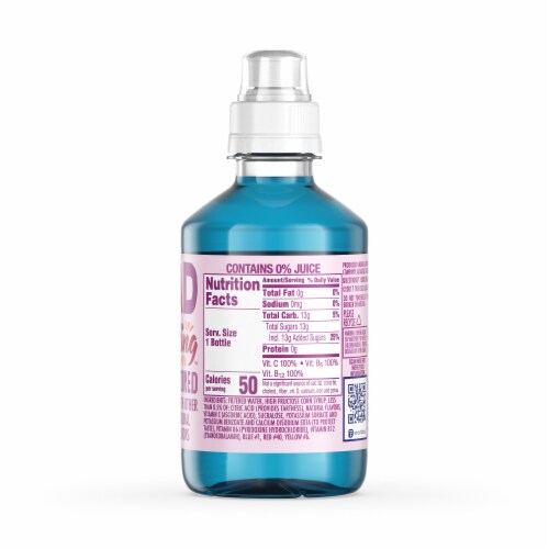 Tum-E-Yummies Raspberry Zing Flavored Bottled Water Perspective: top