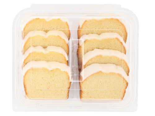 Simple Joys® Sliced Iced Vanilla Cake Pack Perspective: top
