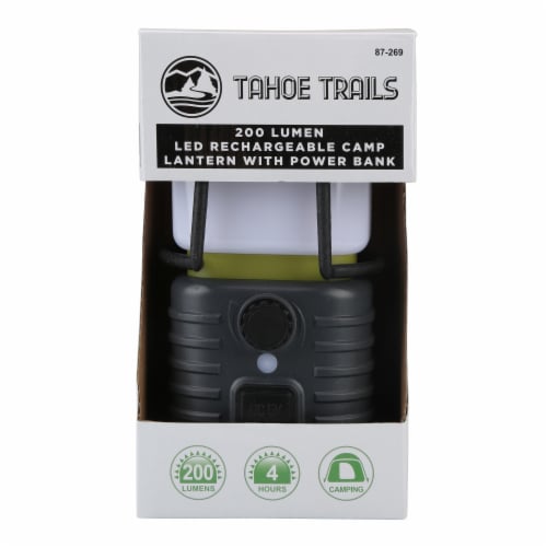 Tahoe Trails LED Camping Lantern, Battery Powered Bright LED Lantern w —  CHIMIYA