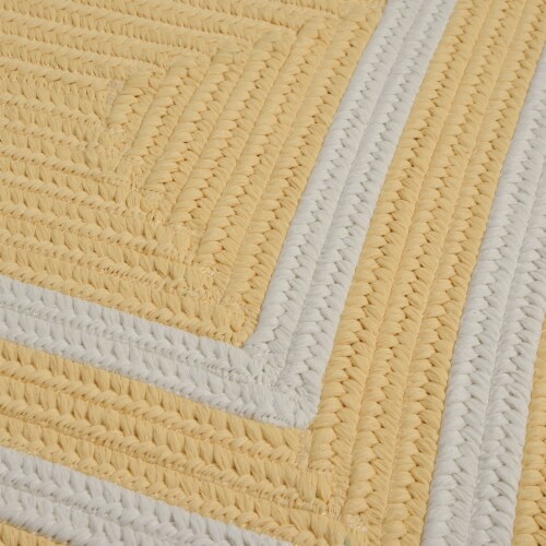 Colonial Mills La Playa Rug - Sun Yellow Perspective: top