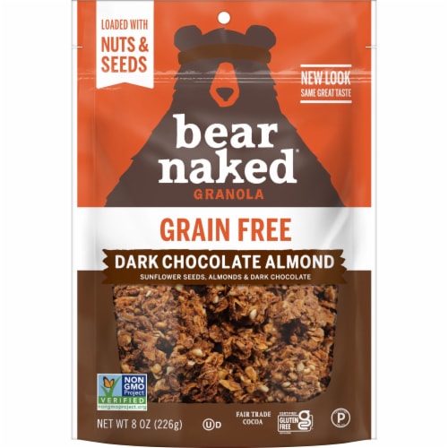 Bear Naked® Dark Chocolate Almond Granola Perspective: top