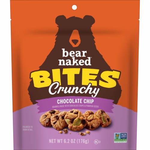 Bear Naked Chocolate Chip Crunchy Granola Bites Perspective: top