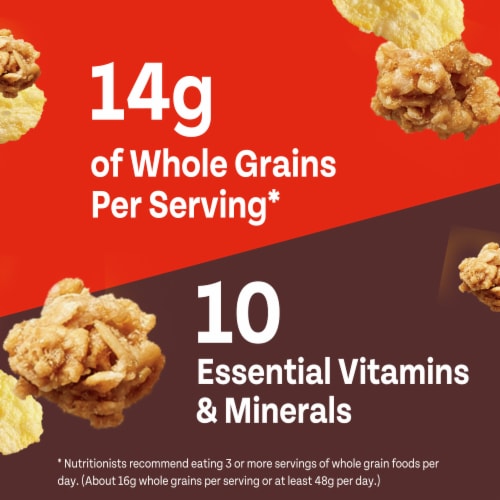 Post Honey Bunches of Oats Honey Roasted Breakfast Cereal Perspective: top