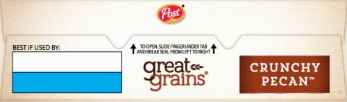 Post Great Grains Crunchy Pecan Cereal Perspective: top