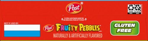 Post® Fruity Pebbles™ Giant Size Cereal Perspective: top