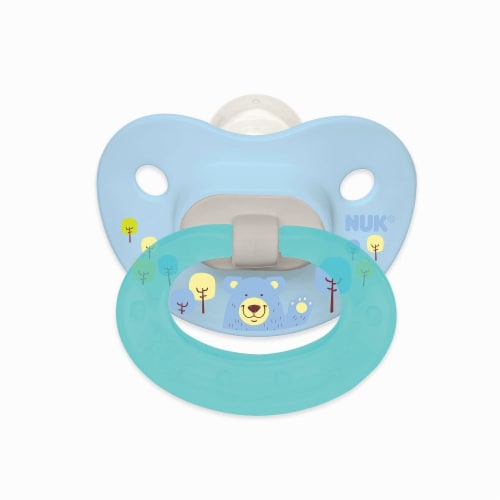 NUK Orthodontic Pacifiers 3 Pack Assorted Styles Perspective: top