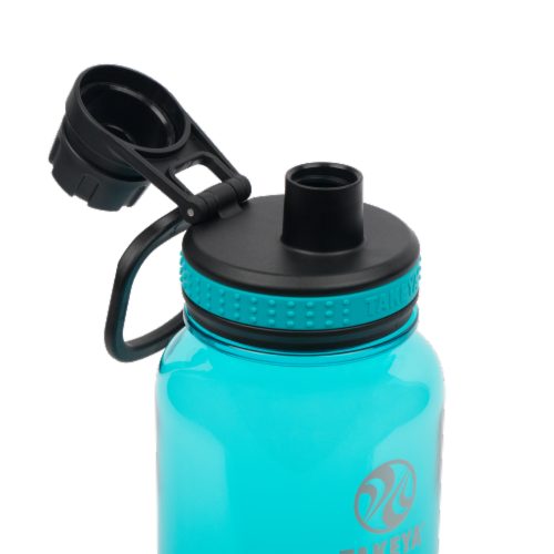 Takeya® Spout Lid Tritan Water Bottle - Ocean Perspective: top