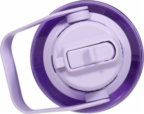 Takeya Motivational Bottle - Purple Perspective: top