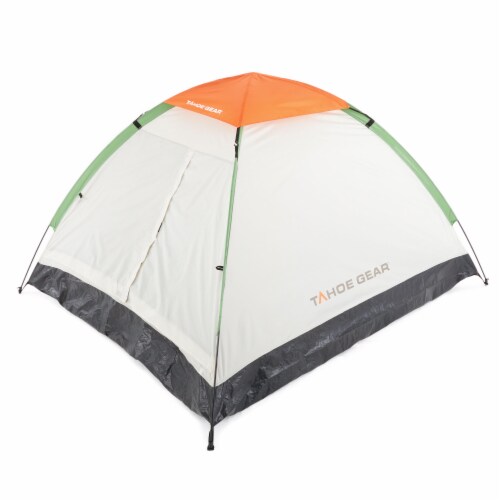 Tahoe Gear Willow 2 Person 3 Season Family Dome Waterproof Camping Hiking Tent Perspective: top