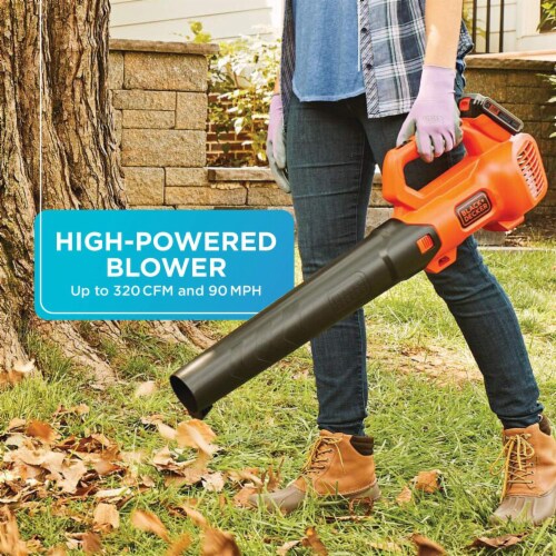 Black and decker blower and trimmer outlet