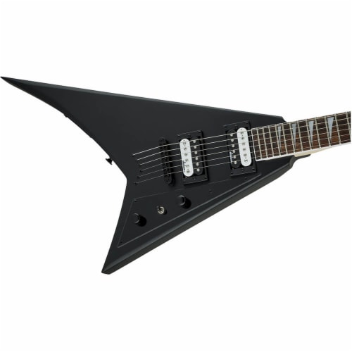 Jackson JS32TRRRHSBK Rhoads JS32T Electric Guitar - Satin Black Perspective: top