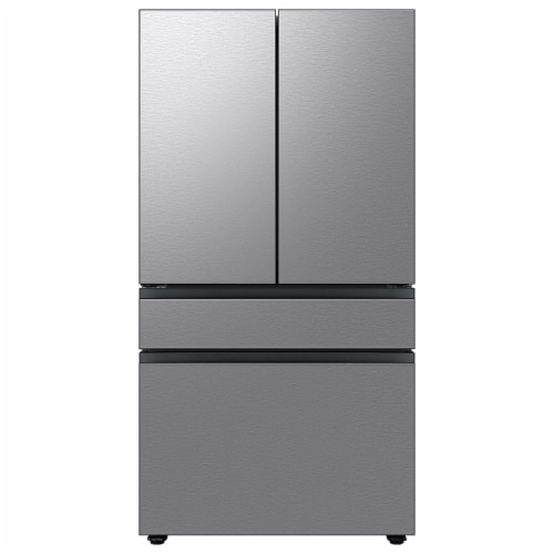 Samsung RAF36DB4QL Bespoke 4-Door French Door Refrigerator Panel - Bottom Panel - Stainles Perspective: top