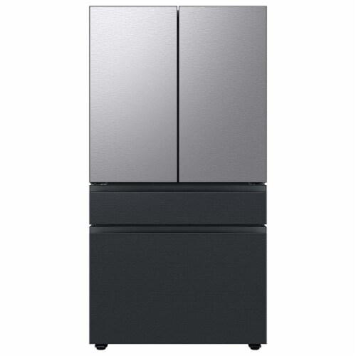 Samsung RAF36DB4MT Bespoke 4-Door French Door Refrigerator Panel - Bottom Panel - Matte Bl Perspective: top