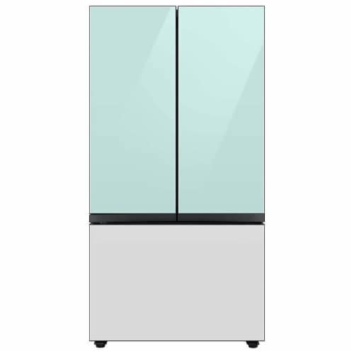 Samsung RAF18DU3CM Bespoke 3-Door French Door Refrigerator Panel - Top Panel - Morning Blu Perspective: top