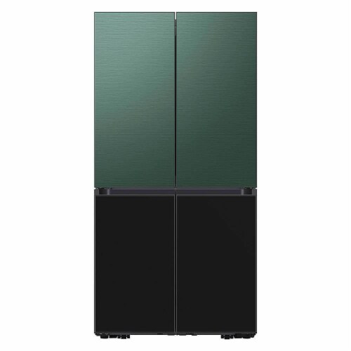Samsung RAF18DUUQG Bespoke 4-Door Flex Refrigerator Panel - Top Panel - Emerald Green Stee Perspective: top