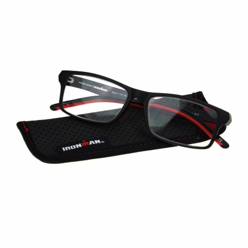 Foster Grant Ironman Endeavor Reading Glasses - Black Perspective: top