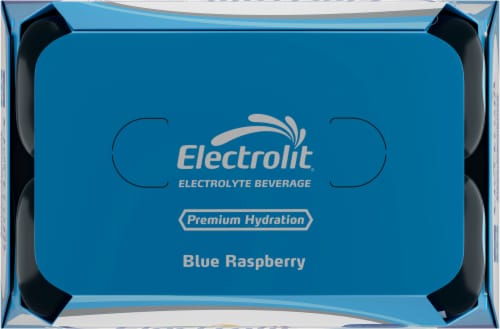 Electrolit® Blue Raspberry Electrolyte Beverage Perspective: top