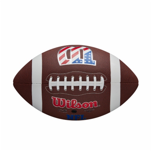 Wilson W Legend Official Football Perspective: top