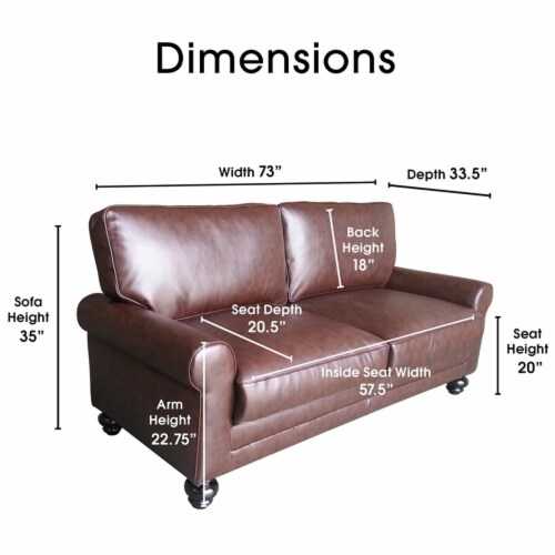 Serta copenhagen clearance sofa couch