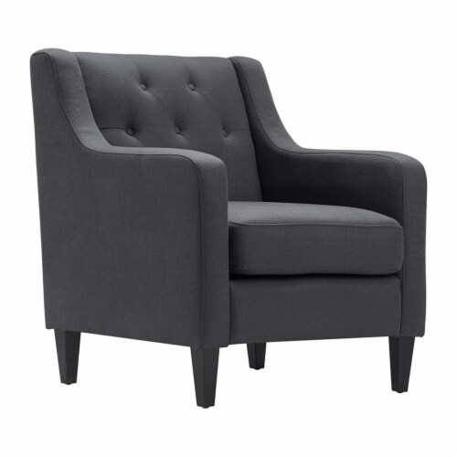 Serta Nina Tufted Accent Chair Charcoal Gray 1 Fry s Food Stores