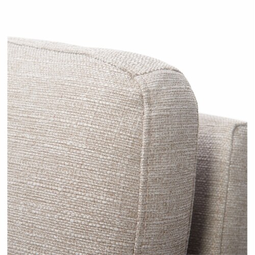 Tommy Hilfiger Russell Grey Metal Frame Accent Chair Linen 1 Kroger