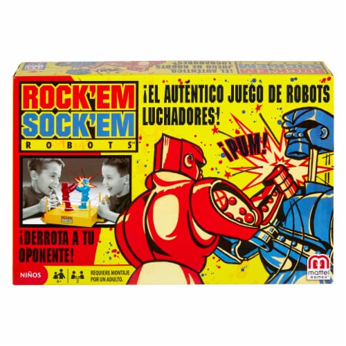 Mattel Games™ Rock 'Em Sock 'Em Robots™ Game Perspective: top