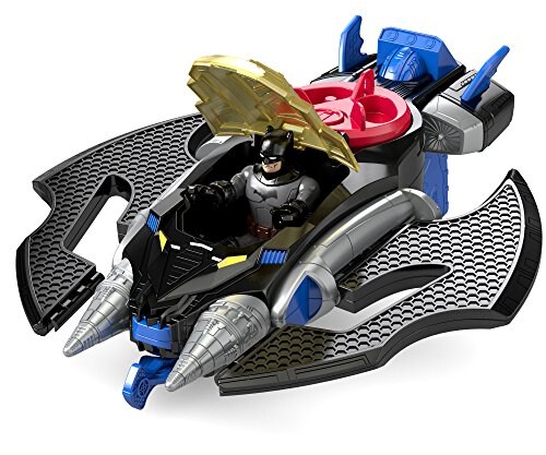 Fisher-Price® Imaginext DC Super Friends Batwing Action Figure Perspective: top