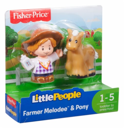 Fisher-Price® Farmer Melodee™ & Pony Little People® Figures Perspective: top