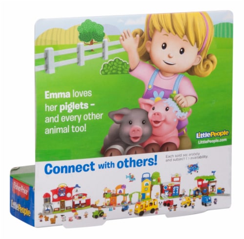 Fisher-Price® Emma & Piglets Little People® Figure Set Perspective: top