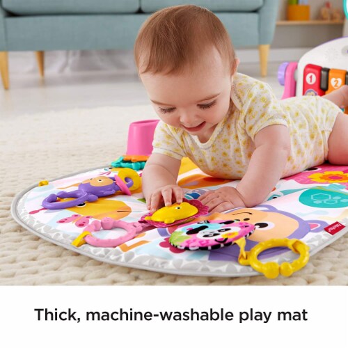 Fisher-Price® Kick 'n Play Piano Baby Play Mat Perspective: top
