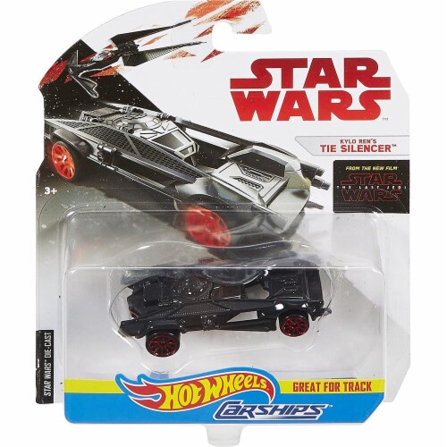 Hot Wheels Star Wars Kylo Ren s Tie Silencer Vehicle 1 Fry s Food Stores