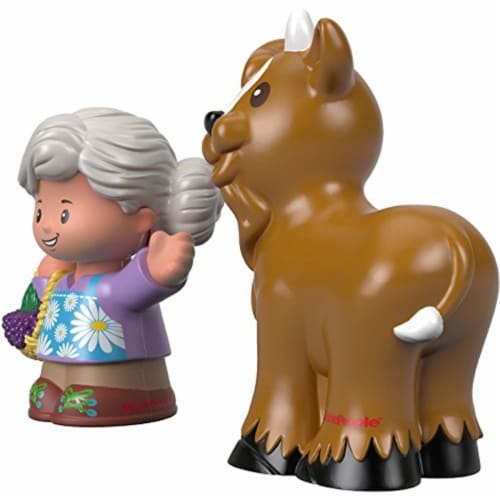 Fisher-Price® Little People Grandma Helen & Goat Figures Perspective: top