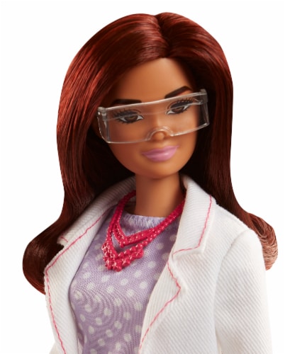 Mattel Barbie® Scientist Doll Perspective: top