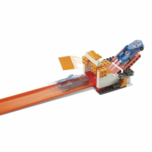 Hot Wheels Track Builder Stunt Bridge Kit Motorized Car Racing Mattel 1 unit City Market