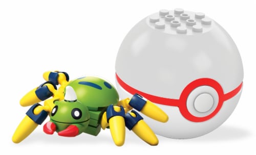 Mega Construx™ Pokemon™ Spinarak Figure Perspective: top