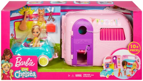 Barbie® Chelsea™ Camper and Accessories Perspective: top