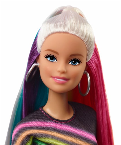 Mattel Barbie White Rainbow Sparkle Hair Doll 1 ct Dillons Food Stores