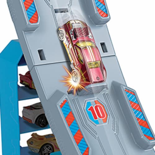 Mattel Hot Wheels® Hill Climb Champion Playset Perspective: top