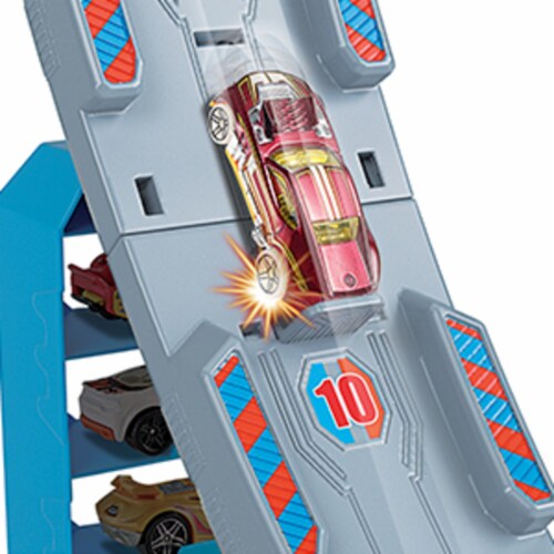 Mattel Hot Wheels® Hill Climb Champion Playset Perspective: top