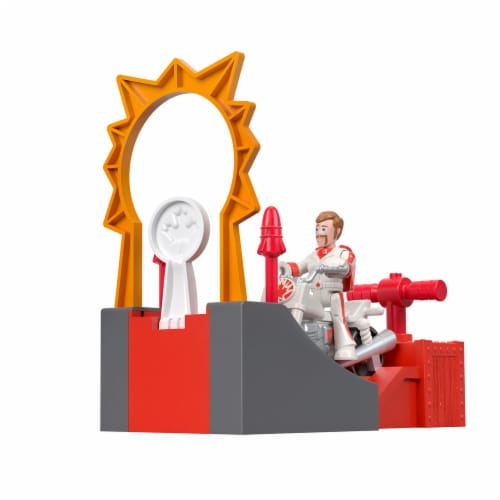 Fisher-Price® Toy Story 4 Duke Caboom Stunt Set Perspective: top