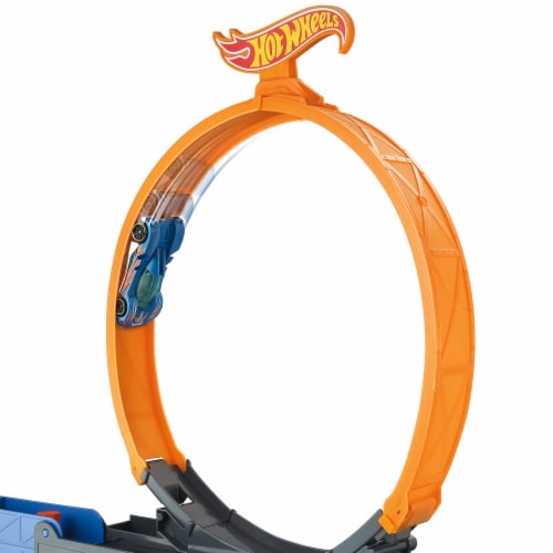 Mattel ​Hot Wheels® Stunt & Go™ Mobile Track Set Perspective: top