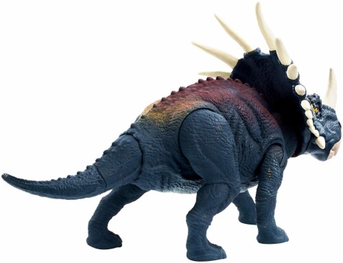 Mattel JURASSIC WORLD SAVAGE STRIKE Styracosaurus Perspective: top