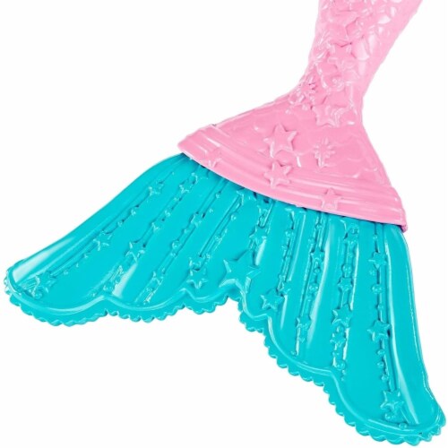 Barbie Mermaid Pink Hair Doll Perspective: top