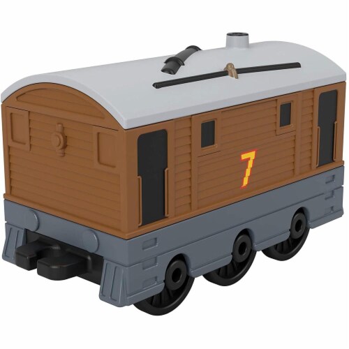 Thomas And Friends Push Along Toby Small Metal Engine Train Perspective: top