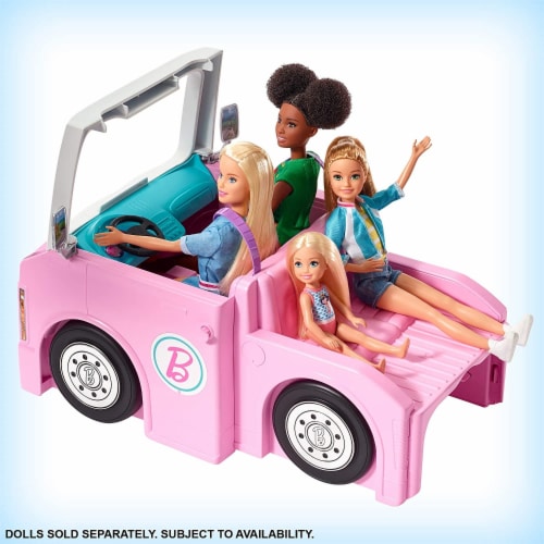 Barbie 3 in one dream camper hotsell