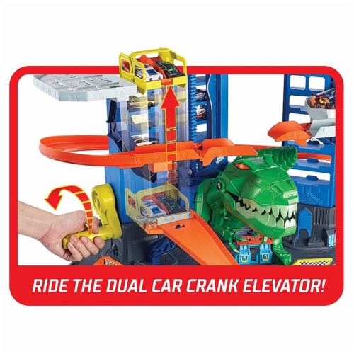 Hot Wheels® Ultimate Garage Robo T-Rex Multi-Level Tower with