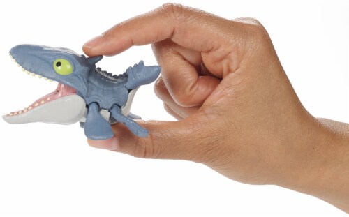 Mattel Jurassic World Snap Squad™ Mosasaurus Dinosaur Figure Perspective: top